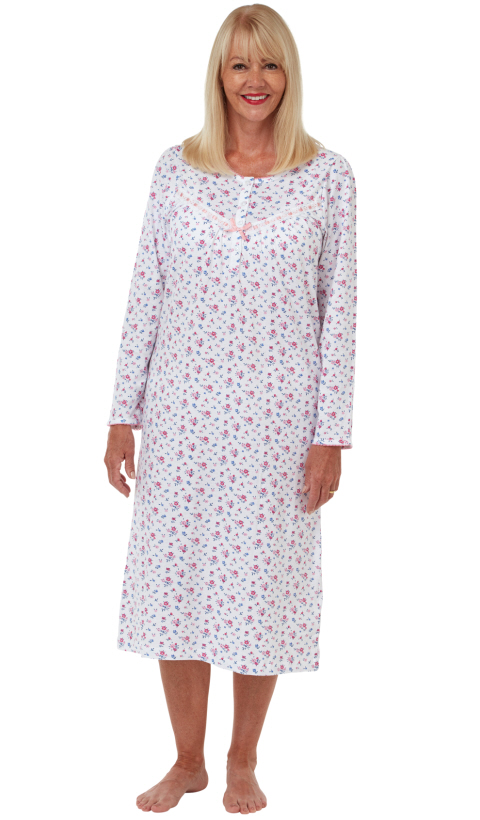 Marlon Jessica Ladies Nightie (1-Pack), pink